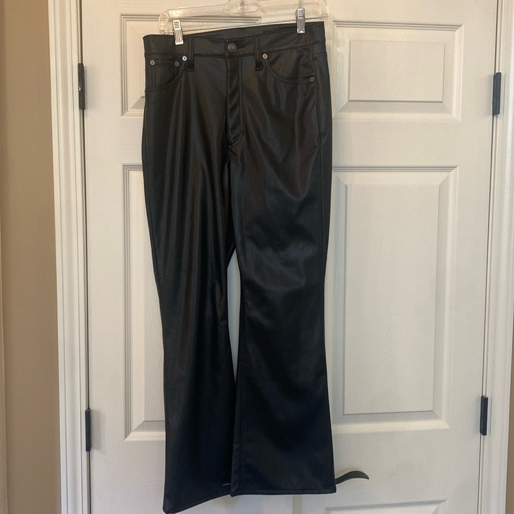 *NWT rag & bone faux leather pants